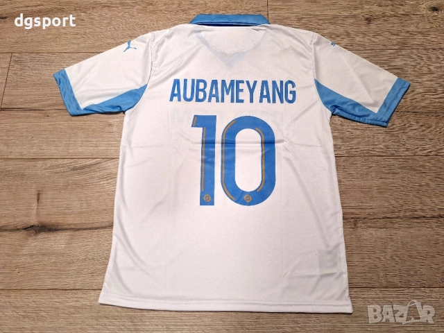 Футболна фланелка на Олимпик Марсилия #Пиер-Емерик Обамеянг#10#сезон 25/26!