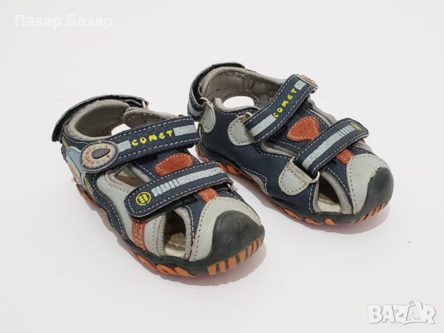 Comet Sport Детски Кожени Сандали Кожа 21-22 14см, снимка 2 - Детски сандали и чехли - 22432149