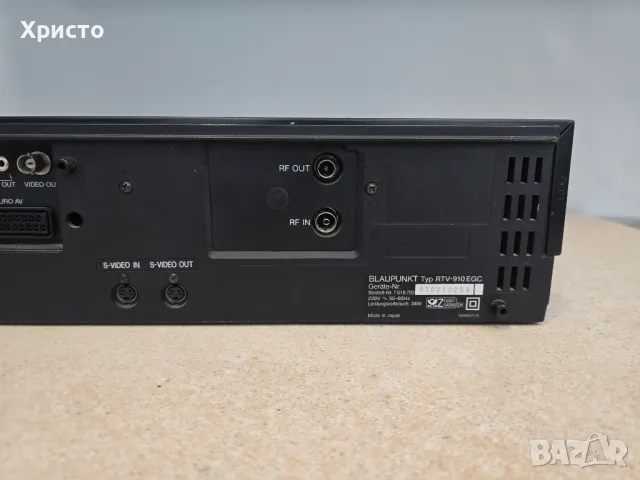 📼 BLAUPUNKT RTV-910 📼 Svhs HiFi stereo, снимка 11 - Плейъри, домашно кино, прожектори - 49842641