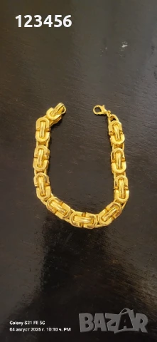 Масивна гривна от медицинска стомана 