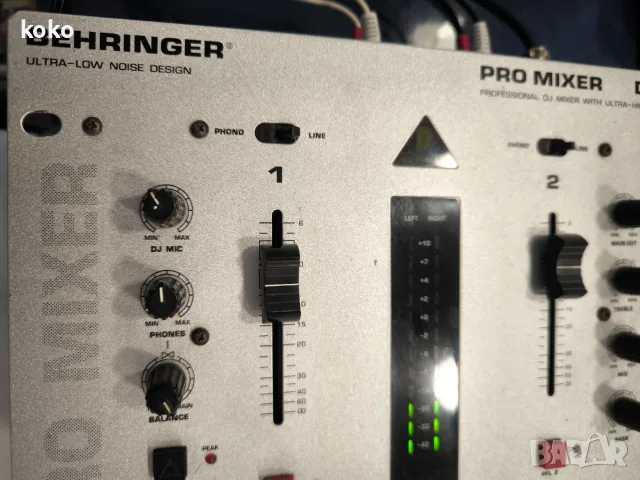 Dj mixer Behringer пулт миксер смесител маш пулт , снимка 3 - Ресийвъри, усилватели, смесителни пултове - 55848208