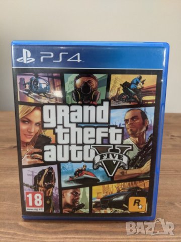 Grand Theft Auto 5 / GTA 5 PS4 (Съвместима с PS5), снимка 1 - Игри за PlayStation - 42440033