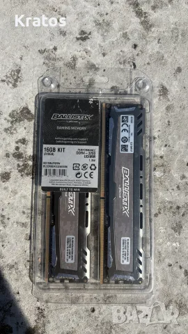 16 GB RAM DDR 4 3200MHz 2 x 8GB на Ballistix by Micron