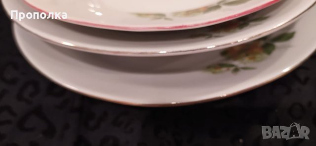 Чинии "Малинов цвят" - различни форма, нюанси- 6бр., снимка 8 - Чинии - 42908712