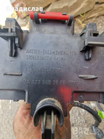 Клеми акумулатор Mercedes w203 C200 Kompresor sport coupe , снимка 2 - Части - 50393213