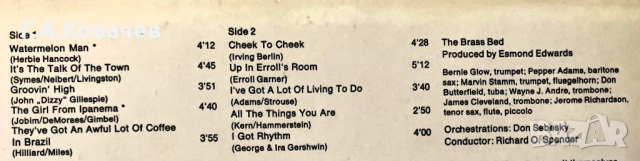 Грамофонна плоча ERROLL GARNER up in Erroll's room 1968, снимка 3 - Грамофонни плочи - 54096947
