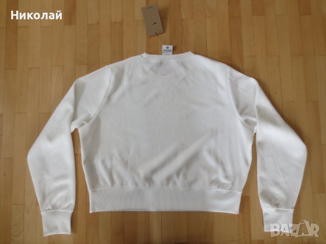 Nike Dri-FIT Victory Women Crew Top White блуза, снимка 5 - Блузи с дълъг ръкав и пуловери - 40696964