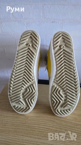 Nike- Кожени спортни обувки Blazer Mid'77 Jumbo, Бял, Жълт, Каки, 8.5, 42н., снимка 8 - Спортни обувки - 55889820