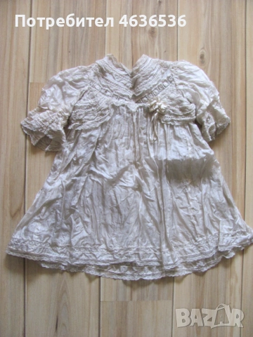 Царство България детска рокля, изключителен модел, снимка 2 - Антикварни и старинни предмети - 53272220