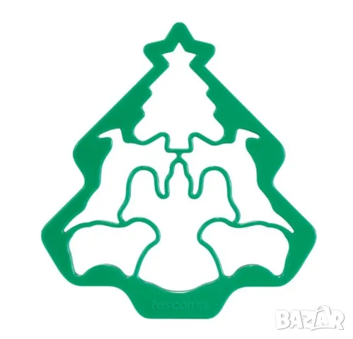 Комплект коледни форми за сладки 6 в 1
