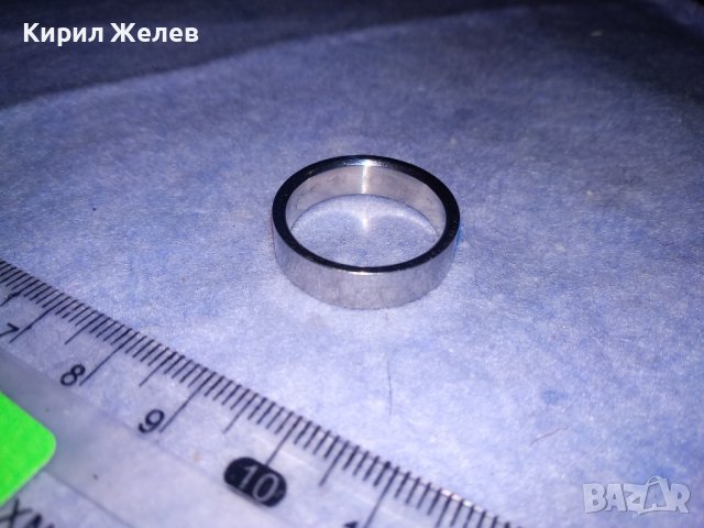 HAPPY FOREVER МОДЕН АРТ ПРЪСТЕН Тип ХАЛКА МАРКИРАНА БЛАГОРОДНА СТОМАНА с ФАСЕТИРАН ЦИРКОН 36972, снимка 12 - Пръстени - 39728780