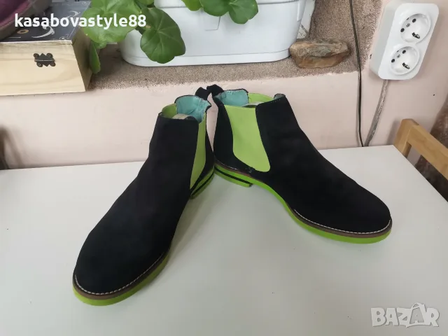 Дамски боти Естествен велур 39н., снимка 11 - Дамски боти - 56529815