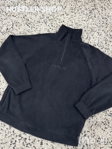 Мъжки полар REPLAY.Размер S, снимка 2 - Спортни дрехи, екипи - 52702421