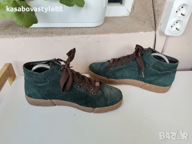 Дамски боти Ara 38  н. Естествен велур , снимка 15 - Дамски боти - 56265761