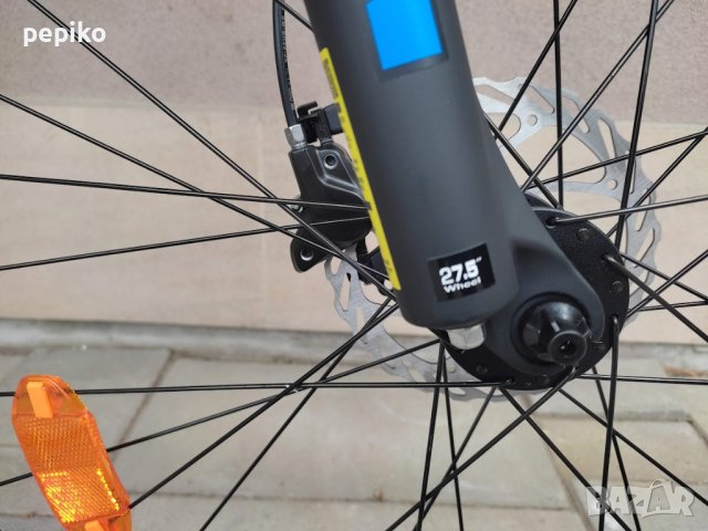 Продавам колела внос от Германия планински велосипед SHOCKBLAZE R2 27,5 цола хидравлика диск, снимка 3 - Велосипеди - 44296066