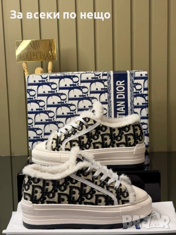 Christian Dior Дамски Меки И Топли Маратонки👟Дамски Спортни Обувки - Различни Цветове Код E1192, снимка 7 - Маратонки - 53240125