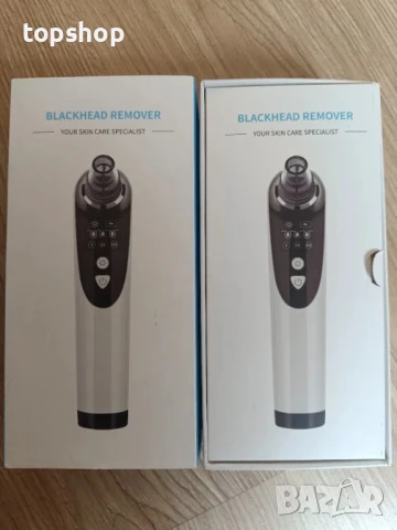 НОВ Професионален апарат за премахване на черни точки 5 в 1, функция за нагряване 45° USB type C, снимка 3 - Маши за коса - 50494967