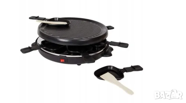 Раклет електрическа скара Allbrand RG-127615 черна 800 W