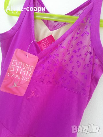 Ново трико/рокля за гимнастика/танци, ръст 136/140см , снимка 3 - Други спортове - 37108733