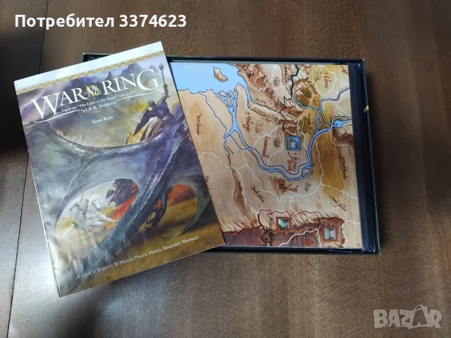 War of the ring - първо издание. Настолна игра по Властелина на пръсте, снимка 2 - Настолни игри - 51078108