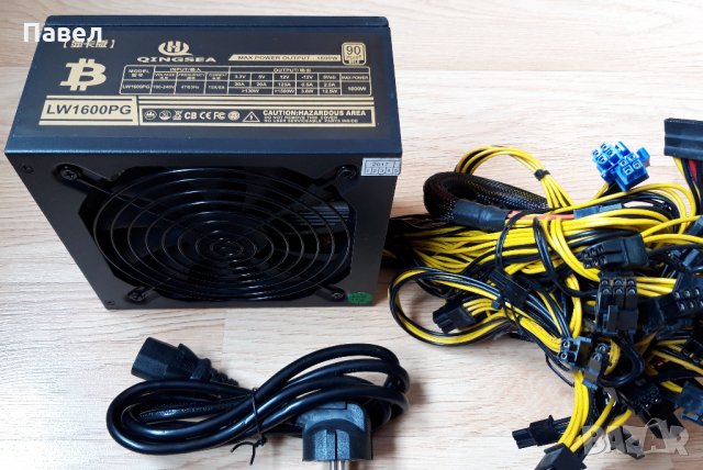 Захранване за Риг / Miner Копач / Power Supply 1600W / PSU за компютър , снимка 7 - Захранвания и кутии - 20716308