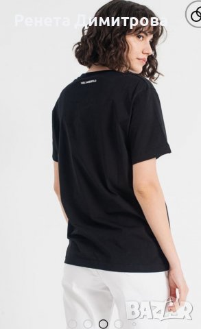 Дамска блуза Карл Лагерфелд оригинална нова XL, снимка 7 - Тениски - 37554684