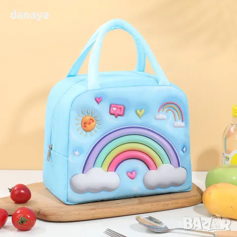 5904 Детска термо чанта с 3D принт, снимка 4 - Други - 50310795