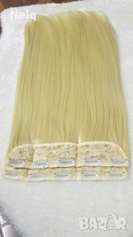 Екстеншъни с клипси, снимка 5 - Аксесоари за коса - 31484852