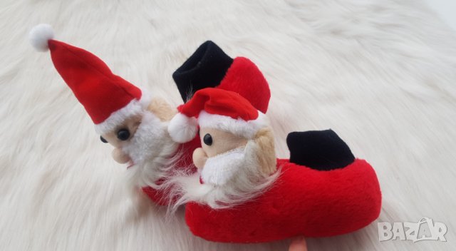 Коледни пантофи №24, снимка 8 - Детски пантофи - 38900481