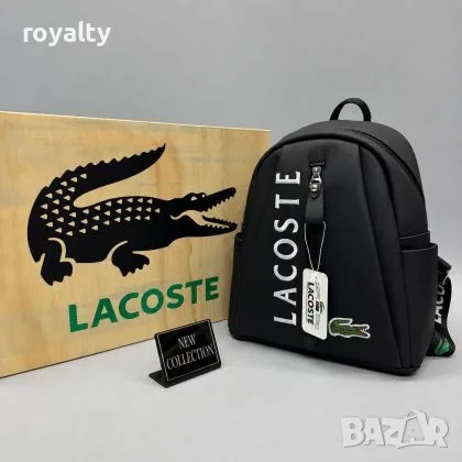 Lacoste Нова Черна Дамска Раница 