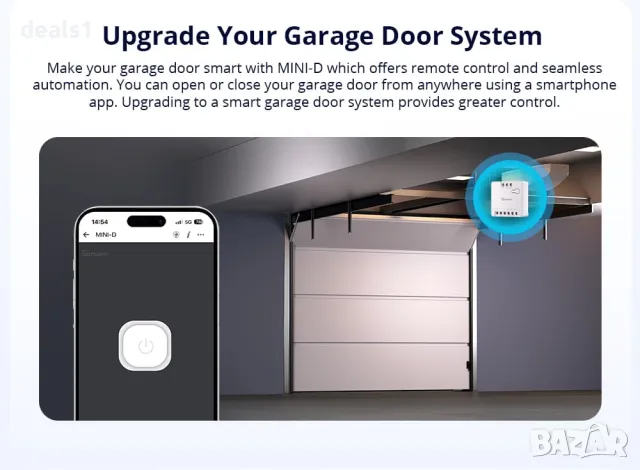 SONOFF MINI Dry WiFi Интелигентен Прекъсвач | MINI-D, снимка 8 - Друга електроника - 48992787