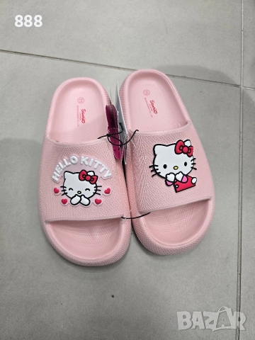 дамски чехли hello kitty 