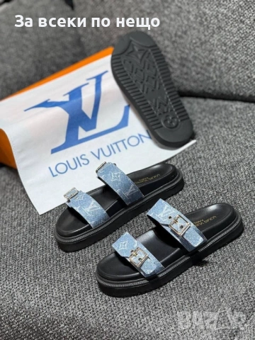 Louis Vuitton Дамски Чехли Луис Витон - Различни Цветове Код E1355, снимка 4 - Чехли - 53970912