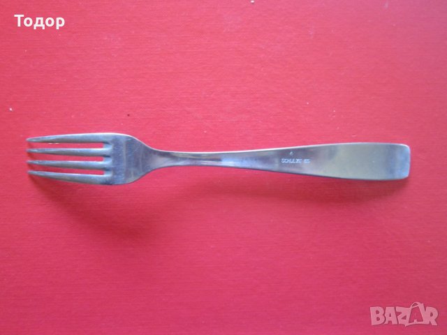 Рядка армейска немска вилица Шулце, снимка 3 - Колекции - 29077604