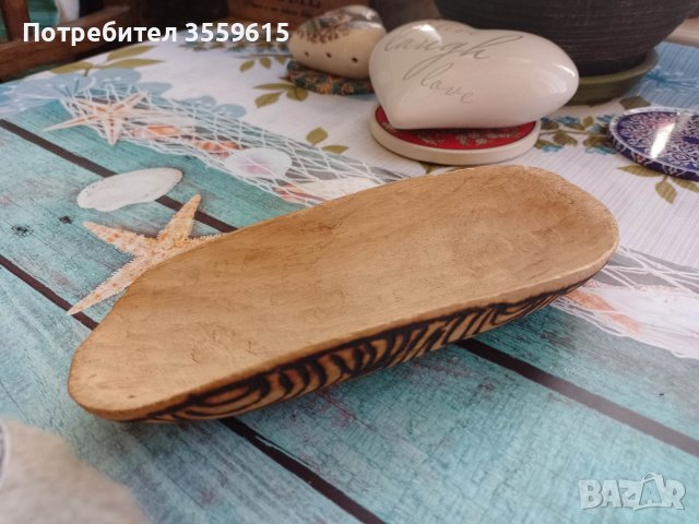 дървен сувенир от Кения, снимка 2 - Декорация за дома - 40464369
