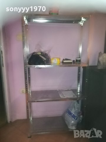 метален стелаж 150х75х30см-200кг-нов, снимка 9 - Етажерки - 29562726