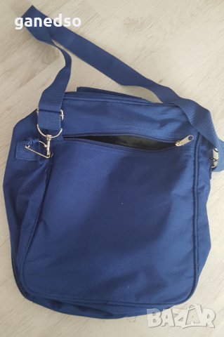 Син сак , много удобен за ръчен багаж