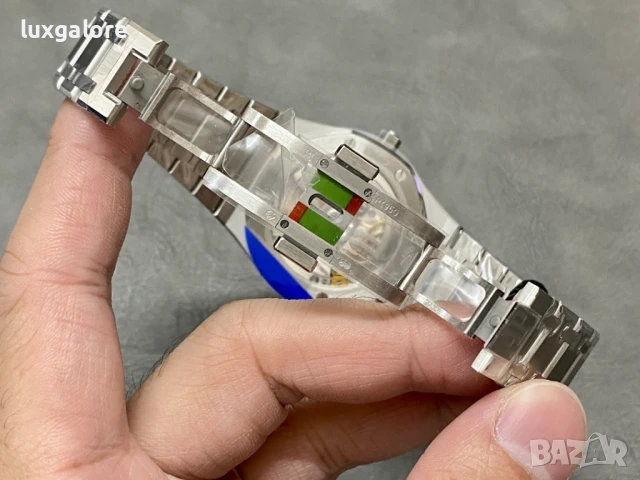 Мъжки часовник Audemars Piguet 16202ST Royal Oak Jumbo "50th Anniversary" с автоматичен механизъм, снимка 8 - Мъжки - 50655055