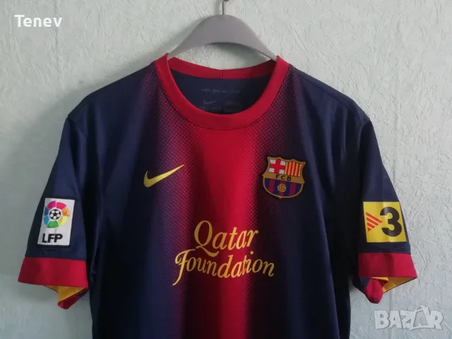 Barcelona Xavi Nike 2012/2013 оригинална тениска фланелка Барселона Шави екип , снимка 3 - Тениски - 56256010
