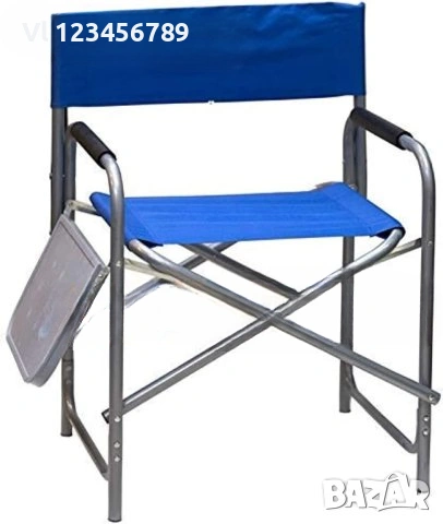 Сгъваем стол с масичка и поставка за чаша, сгъваем стол за къмпинг , снимка 2 - Къмпинг мебели - 53922663