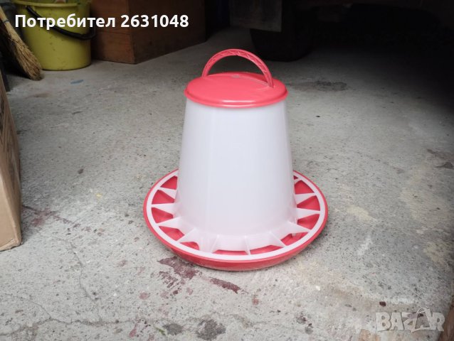 Хранилка за птици стояща или висяща обем 3 кг, снимка 5 - За птици - 40496696