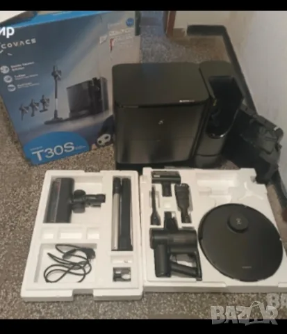 Ecovacs Deebot T30S Combo Complete Прахосмукачка Робот + Вертикална Прахосмукачка , снимка 7 - Прахосмукачки - 56332315