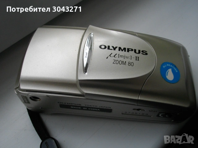 Olympus mju II ZOOM 80, снимка 3 - Фотоапарати - 53005288