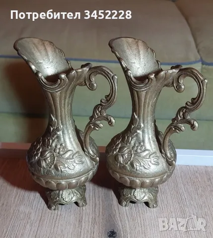 канички бронз за ценители два броя , снимка 5 - Декорация за дома - 49609697