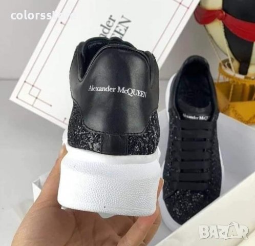 Брокатени кецове  Alexander McQueen код Br318, снимка 2 - Кецове - 38924935