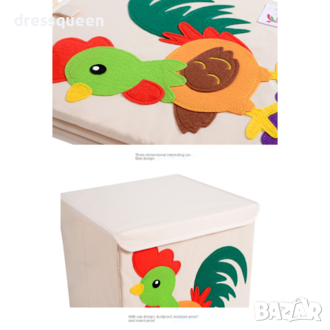 3883 Водоустойчивата кутия за съхранение на играчки с капак, снимка 11 - Други стоки за дома - 44597340