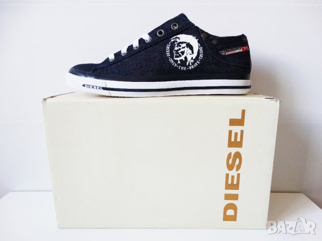 Нови и оригинални Diesel EXPOSURE Low Дънкови Кецове Номер 40 Стелка 25,5см. , снимка 17 - Кецове - 29754198