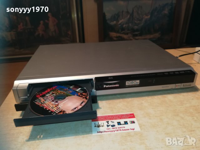 PANASONIC DVB-HDD/DVD RECORDER 2701211059, снимка 3 - Плейъри, домашно кино, прожектори - 31572969