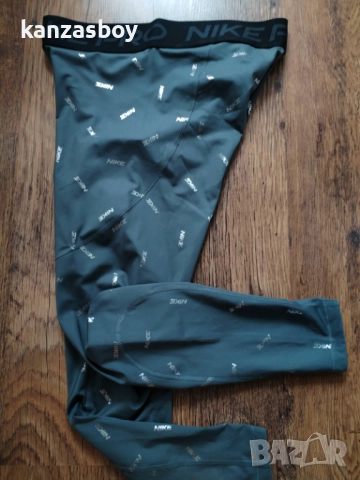 NIKE PRO METALLIC FOIL LOGO - страхотен дамски клин КАТО НОВ М, снимка 5 - Клинове - 51488619