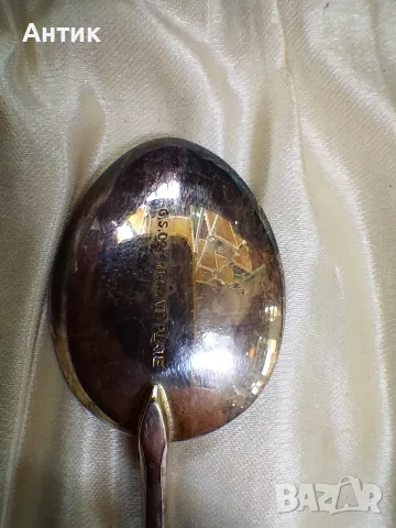 Антикарен комплект 6бр. лъжички за кафе, Англия, Goldsmiths & Silversmiths, Лондон